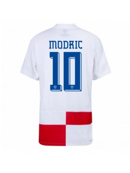 Hrvatska Luka Modric #10 Domaci Dres EP 2024 Kratak Rukavima